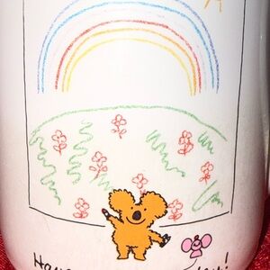 Hallmark Cream Ceramic Mug with Smiley 'mugs' Logo